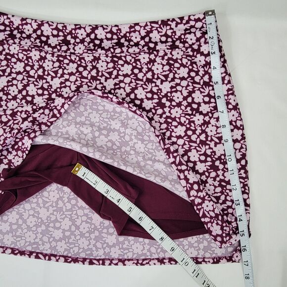 Tranquility by Colorado Clothing pink white floral skort XL - Picture 9 of 9